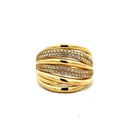 Ring For Women 8 2.5mm 10K