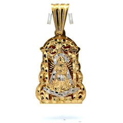 Golden Bull Cuban 21.2 g Pendant ‘Virgen de la Caridad del Cobre’ 65 10K