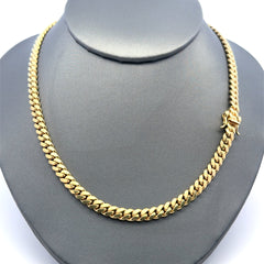 Golden Bull Cuban 37.4 g Chain Cuban Link 5mm 22" 10K