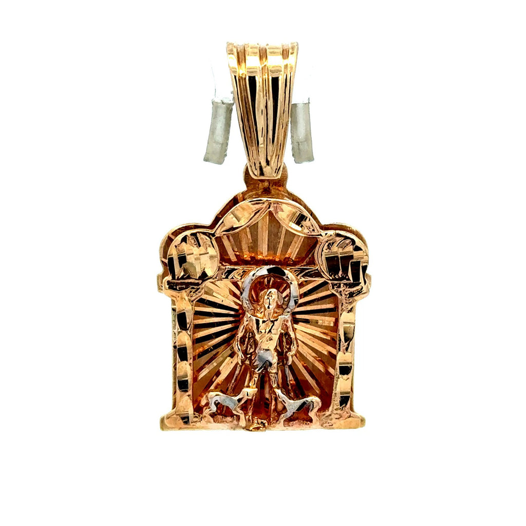 Golden Bull Cuban 8.5 g Pendant ‘San Lázaro’ 44.5 10K