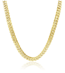 Golden Bull Cuban Chain Cuban Link 10.5mm 22" 10K