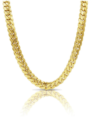 Golden Bull Cuban Chain Cuban Link 14mm 24" 10K