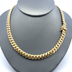 Golden Bull Cuban Chain Cuban Link 7.5mm 24" 10K