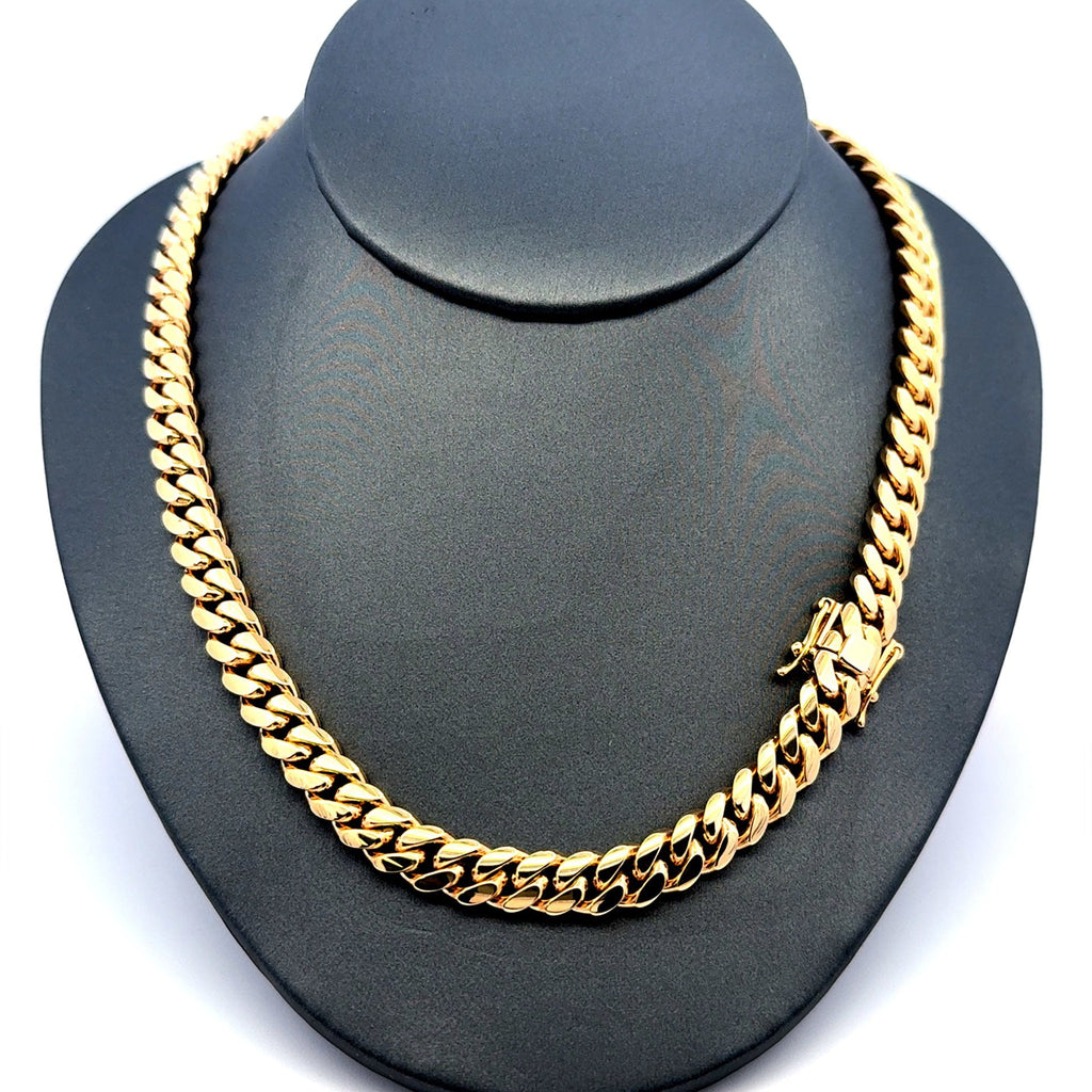 Golden Bull Cuban Chain Cuban Link 7.5mm 26" 14K