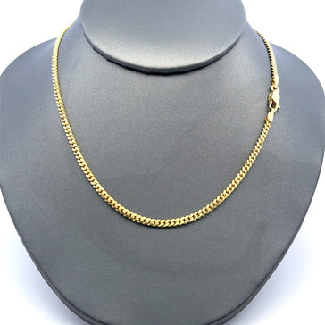 Chain Mini Cuban Link 2.5mm 16" 10K