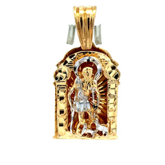 Golden Bull Cuban Pendant ‘San Lázaro’ 50 14K