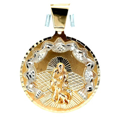 Golden Bull Cuban Pendant ‘San Lázaro’ 64.5 14K