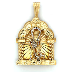 Golden Bull Cuban Pendant ‘San Lázaro’ 91.5 10K
