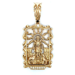 Golden Bull Cuban Pendant ‘San Lázaro’ 96.5 10K