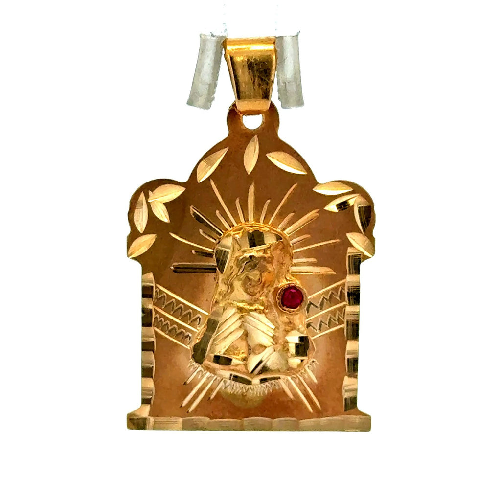 Golden Bull Cuban Pendant ’Santa Bárbara’ 37.5 14K