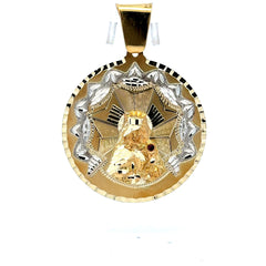 Golden Bull Cuban Pendant ’Santa Bárbara’ 63.5 10K