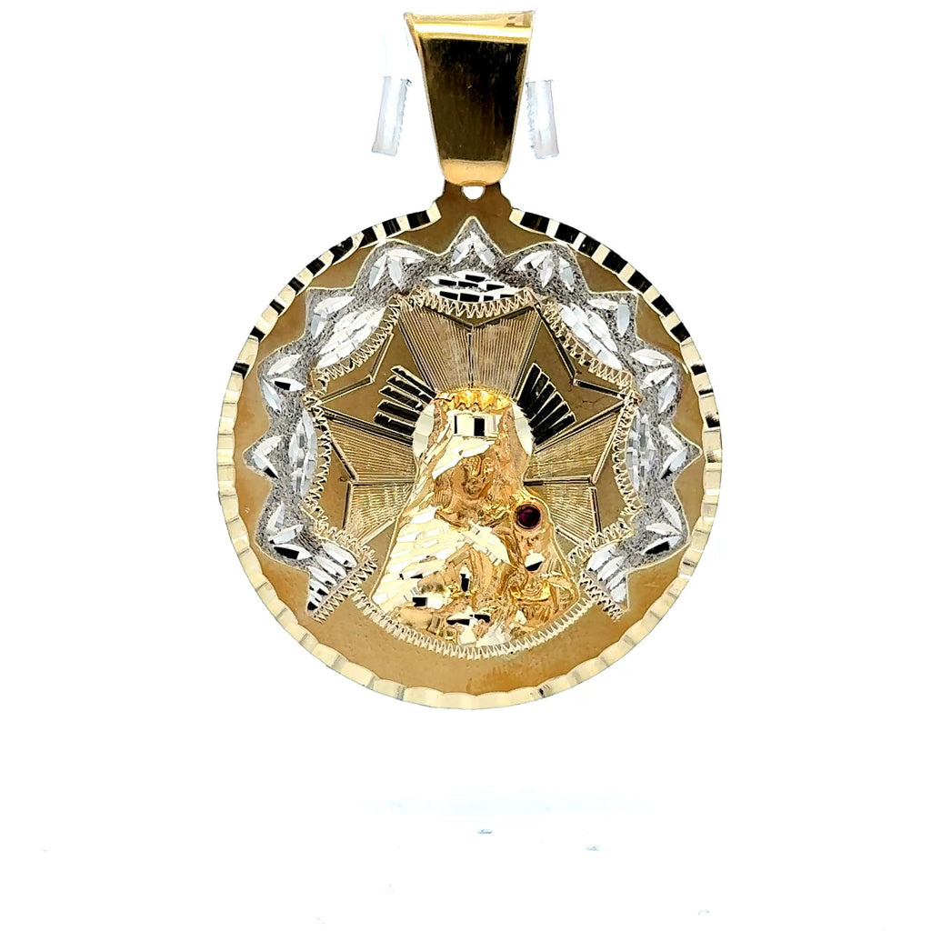 Golden Bull Cuban Pendant ’Santa Bárbara’ 63.5 10K