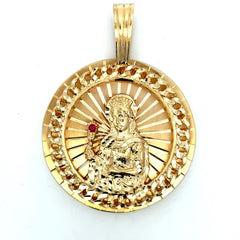 Golden Bull Cuban Pendant ’Santa Bárbara’ 85.5 10K