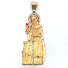 Golden Bull Cuban Pendant ’Santa Bárbara’ 89.5 10K