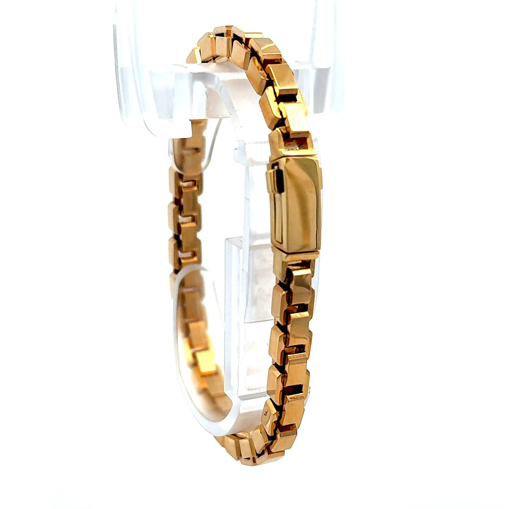 Golden Bull Fancy 17 g Bracelet Big Box Link 5.5mm 8" 14K