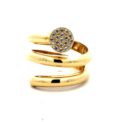 Golden Bull Fancy 3.2 g Ring Women's 5.5 8.5mm 10K