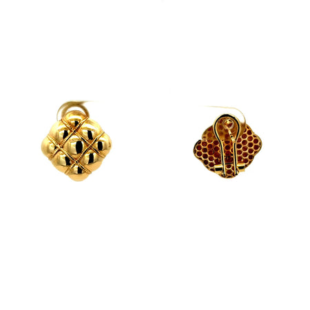 Earrings Omega 15.5 15.5mm 10K