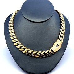 Golden Bull Fancy 38.2 g Chain Monaco 11mm 24" 10K