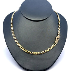 Golden Bull Fancy 8.5 g Chain Monaco 5mm 16" 10K