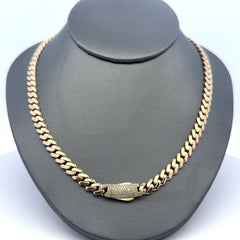 Golden Bull Fancy CAL 10.8 g Chain Monaco 6mm 16" 10K