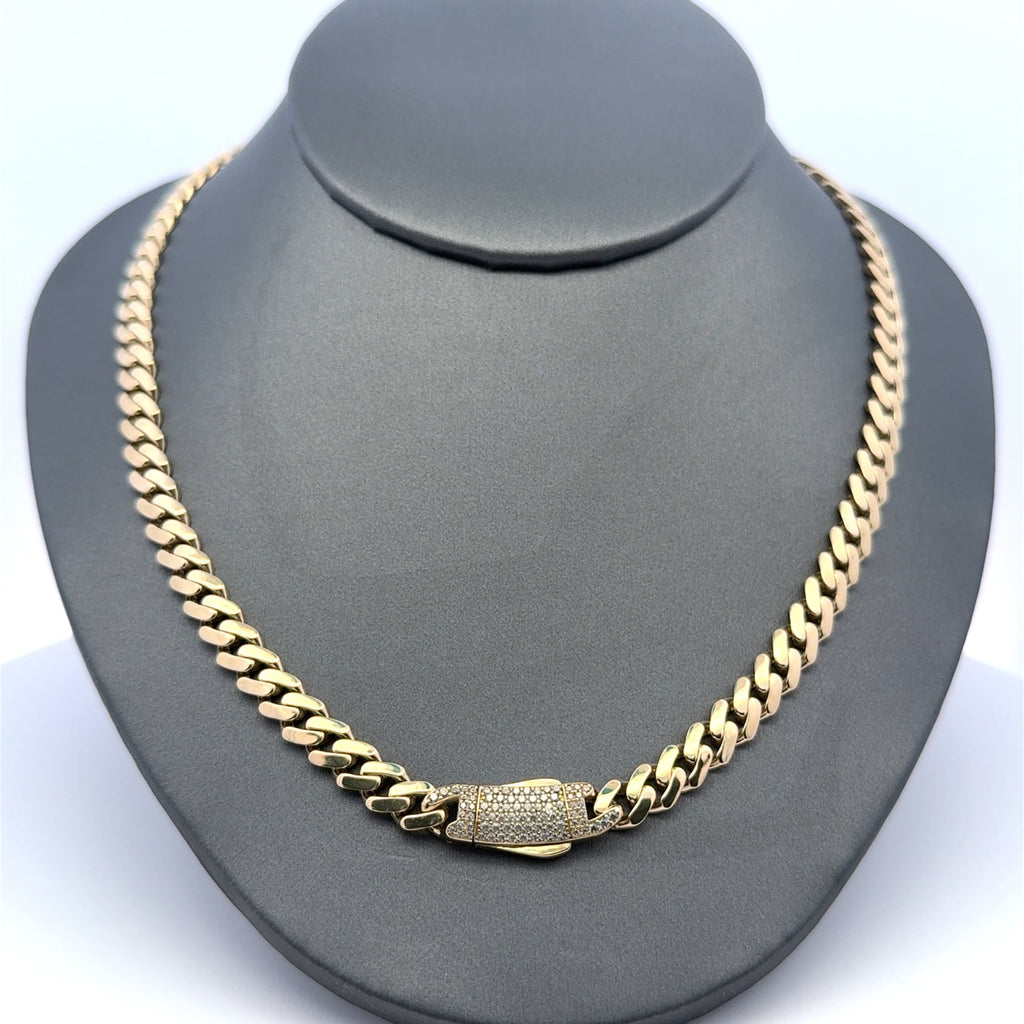 Golden Bull Fancy CAL 10 g Chain Monaco 6mm 16" 10K