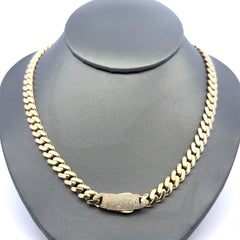 Golden Bull Fancy CAL 18.2 g Chain Monaco 6.5mm 22" 10K