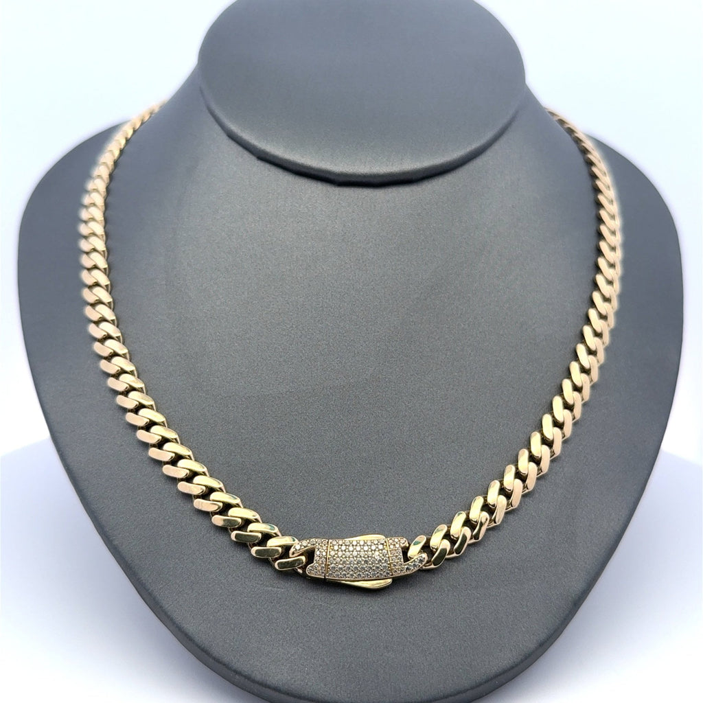 Golden Bull Fancy CAL Chain Monaco 6mm 16" 10K