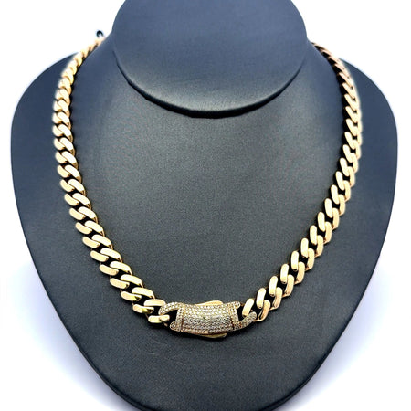 Chain Monaco 7.5mm 22" 10K