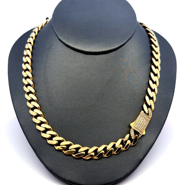 Chain Monaco 9mm 24" 14K