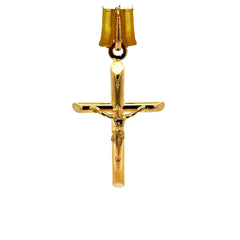 Golden Bull Fancy CAL Pendant Cross 33.5 10K