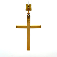 Golden Bull Fancy CAL Pendant Cross 50 10K