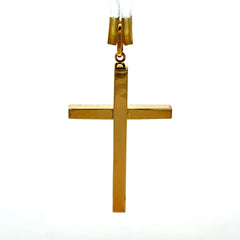 Golden Bull Fancy CAL Pendant Cross 50 10K