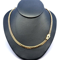 Golden Bull Fancy Chain Monaco 5mm 22" 10K