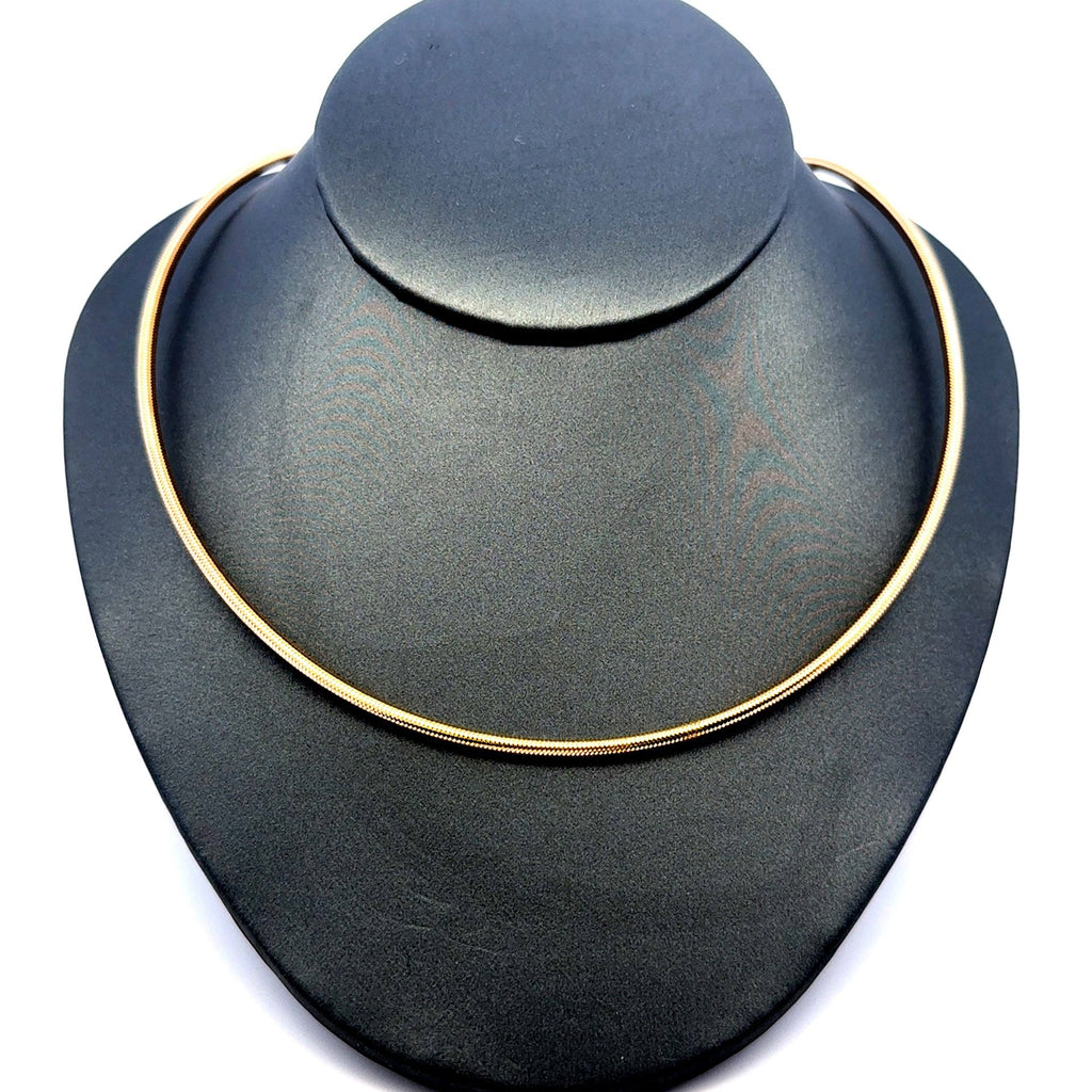 Golden Bull Fancy Necklaces Flexibull 2.5mm 18.5" 14K