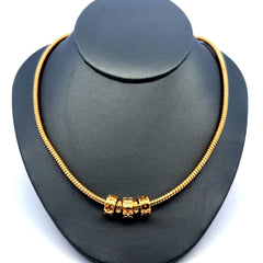 Golden Bull Fancy Necklaces Flexibull 3mm 18" 14K