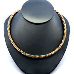Golden Bull Fancy Necklaces Flexibull 4mm 18" 14K