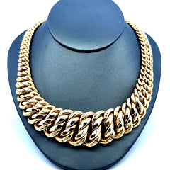 Golden Bull Fancy Necklaces Princess Cut 25.5mm 18.5" 10K