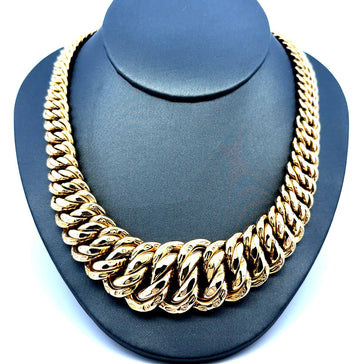 Necklaces Princess Cut 25.5mm 18.5" 10K