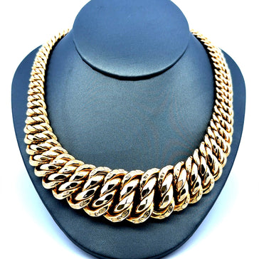 Necklaces Princess Cut 27mm 18" 10K