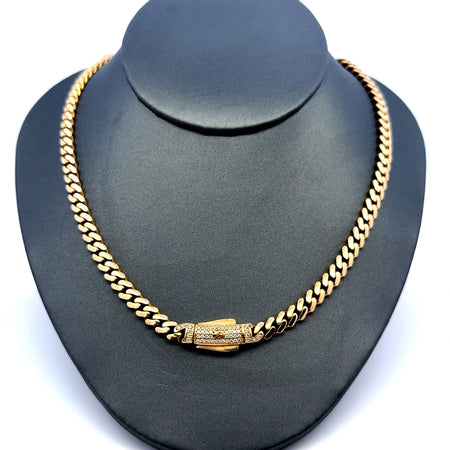 Necklaces Monaco 5.5mm 16" 14K