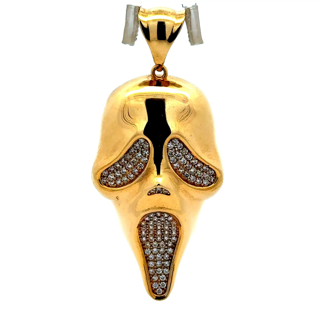 Golden Bull Fancy OR.ST Pendant ’The Scream’ 52.5 14K