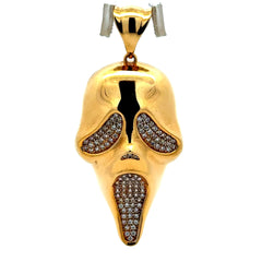 Golden Bull Fancy OR.ST Pendant ’The Scream’ 52.5 14K