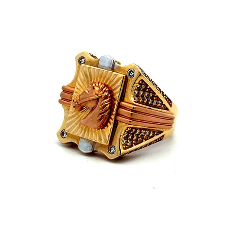 Ring Men's 9.5 4mm 14K