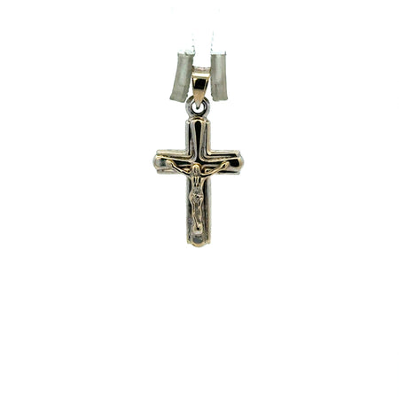 Pendant Cross White Gold 26.5 14K