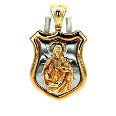 Golden Bull Fancy Pendant Jesus’ Blessing 41.5 14K