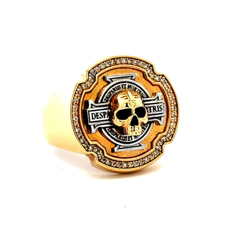 Ring Desparus ET Mortris & CZ 11 5.5mm 10K