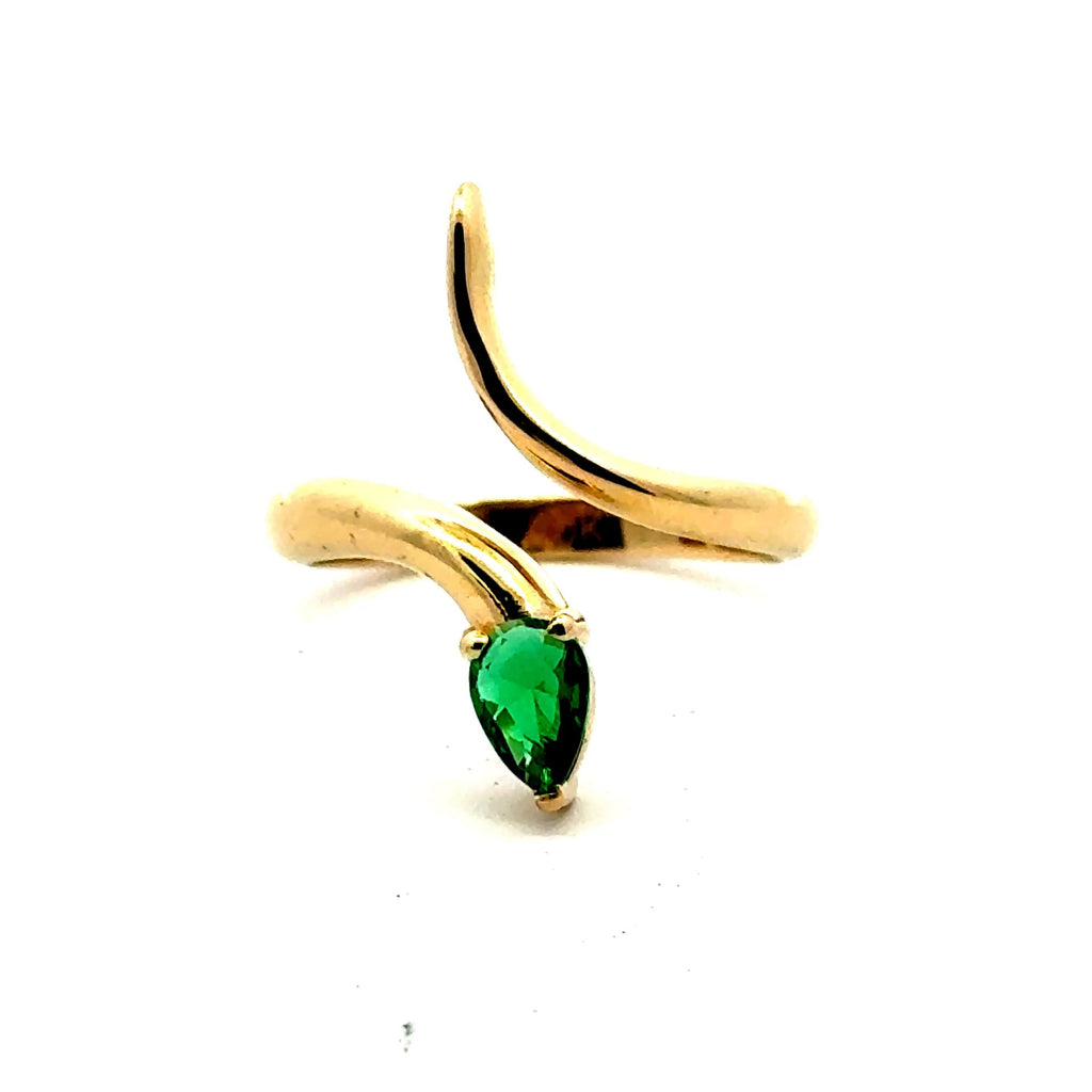 Golden Bull Fancy Ring Women's 7 2.5mm 10K
