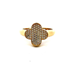 Golden Bull Fancy Ring Women's 7 2.5mm 10K