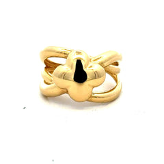 Golden Bull Fancy Ring Women's 7 2mm 10K
