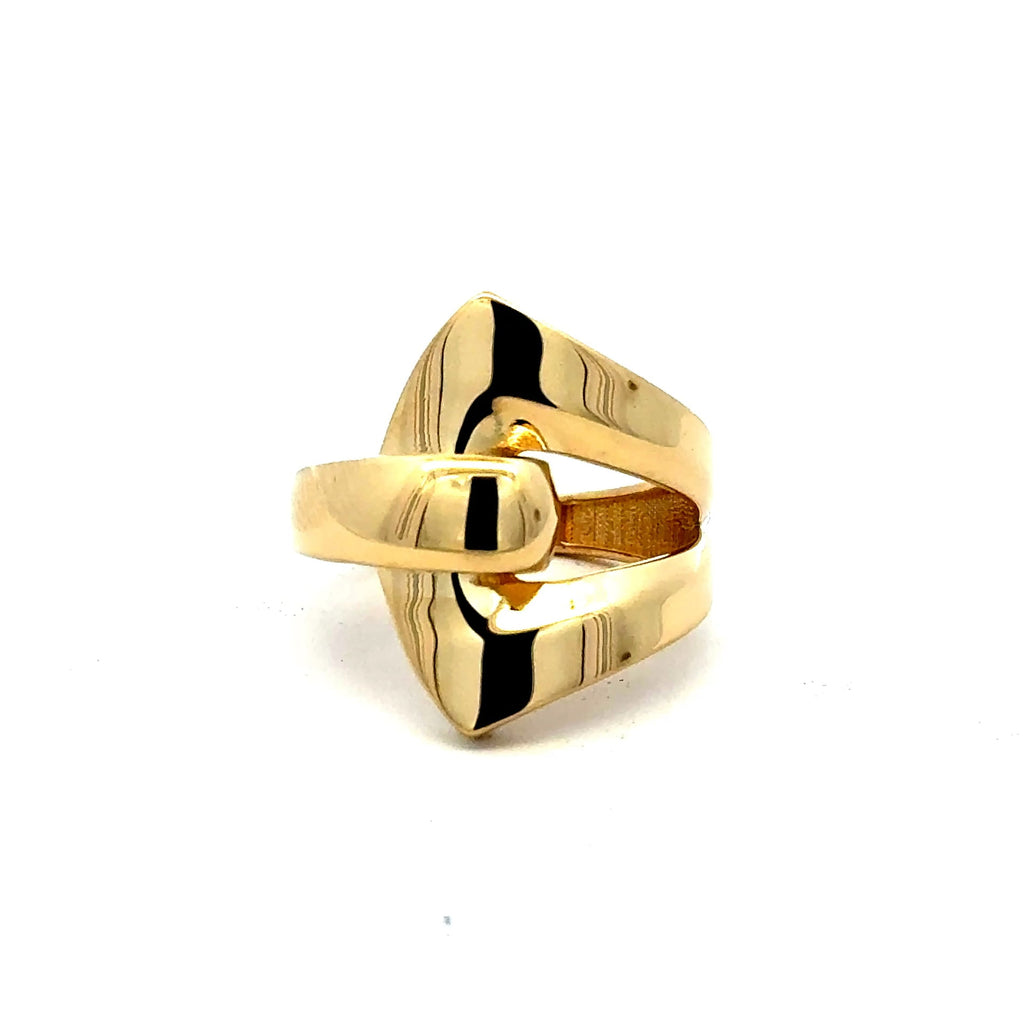 Golden Bull Fancy Ring Women's 7 3mm 10K
